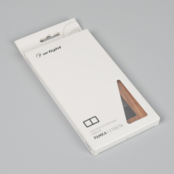 Arlight Рамка из натурального дерева FRM-XSILO-WD-2-SNL (-)