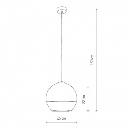 Подвесной светильник Nowodvorski Globe PLus M 7606