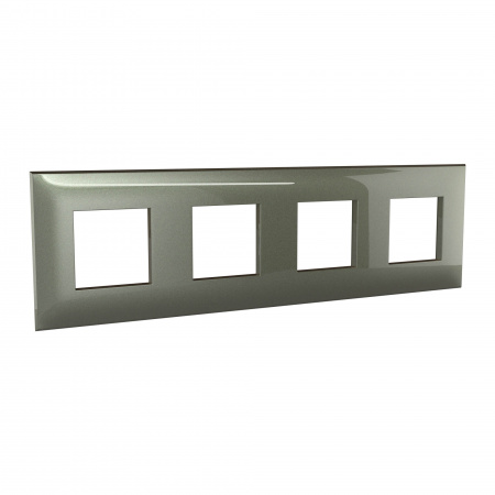 DKC Avanti Серый жемчуг Рамка 8 модулей