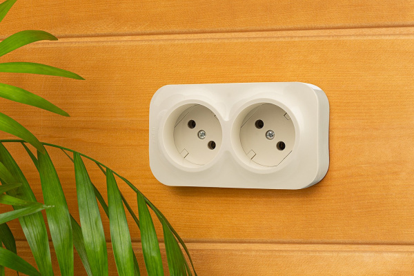 Legrand Quteo IP 20 Слоновая кость Розеточный блок с предварительным подключением 2 x 2К без шторок - 16 A - 250 В~