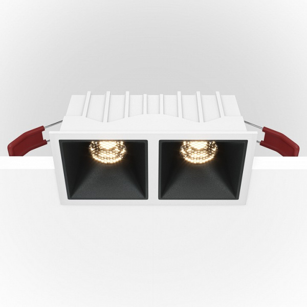 Встраиваемый светильник Downlight DL043-02-10W4K-SQ-WB Maytoni Alfa