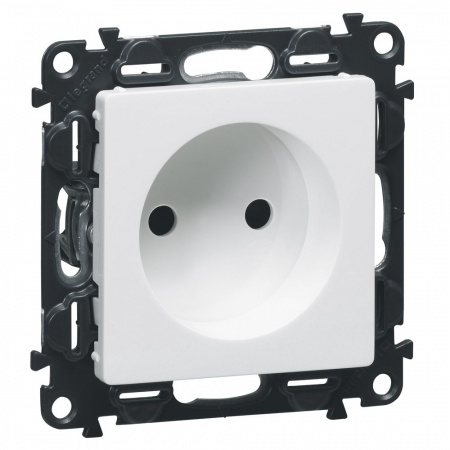 Legrand Valena LIFE Бел Накладка розетки б/з