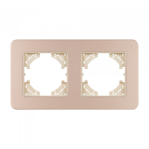 Arlight Рамка алюминиевая FRM-AKIRY-SFAL-2-GD (-)