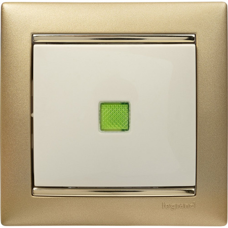 Legrand Valena Матовое Золото Рамка 1-ая