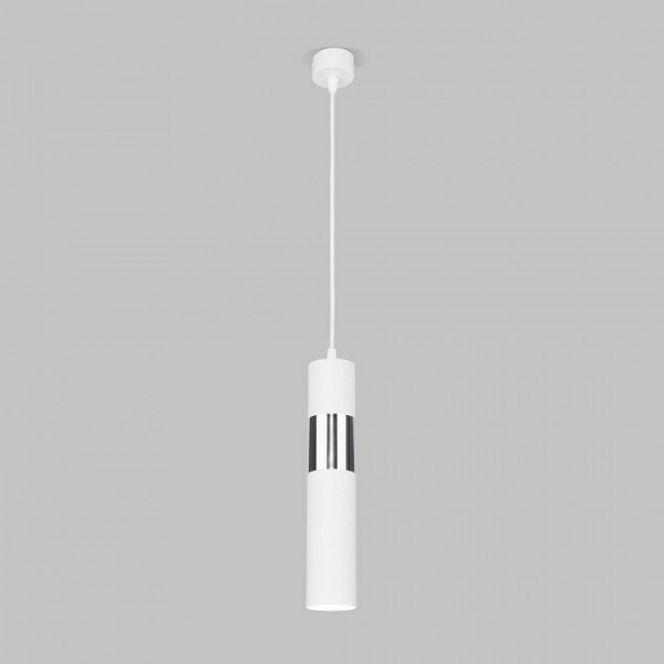 Подвесной светильник 50097/1 белый/хром Eurosvet Viero