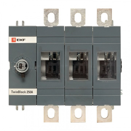EKF PROxima Рубильник 250A 3P без рукоятки управления TwinBlock