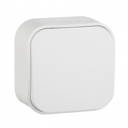 Legrand Quteo Белый Кнопка 1-клавишная 6А