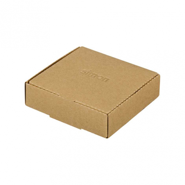 Simon 100 Белый матовый  Кит 1 пост, фронт. 1 рамка «минимум» + 1 клавиша выключателя