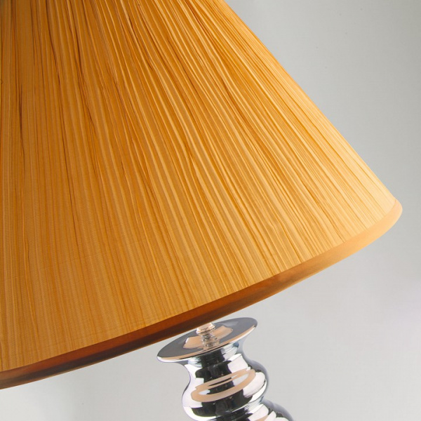 Торшер классический с абажуром 009/1T янтарный Eurosvet Majorka