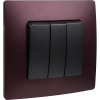 Legrand Etika Сливовая Рамка 1-ая