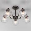 Потолочная люстра с плафонами 30178/5 черный жемчуг Eurosvet Eden