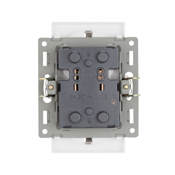 Механизм электрической розетки SCT-MEUD-PL-WH (250V, 16A) (Arlight, -)