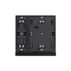 Arlight INTELLIGENT ARLIGHT Механизм панели KNX-302-22-IN Black (Bus) (IARL, IP20 Пластик, 2 года)