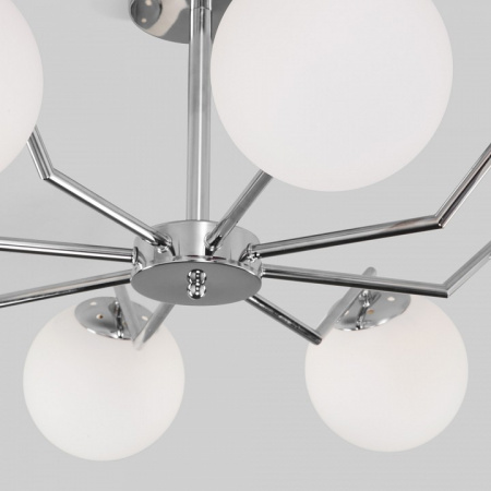 Потолочная люстра 70154/8 хром Eurosvet Frost