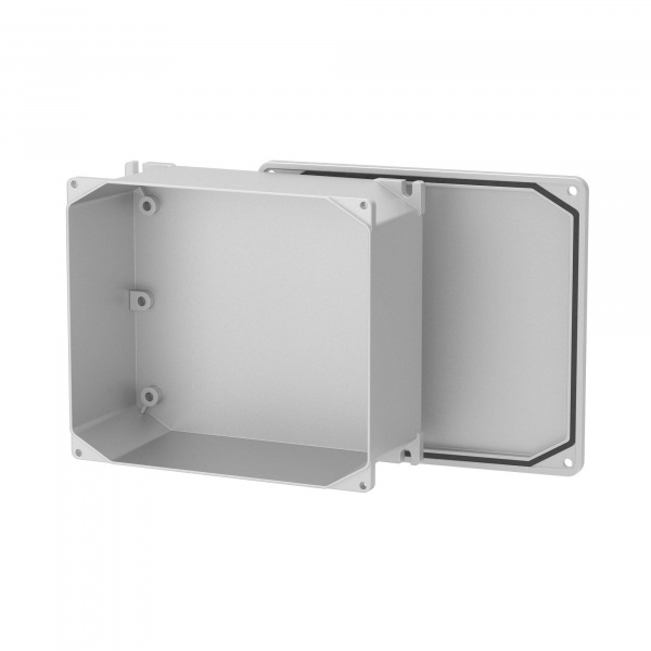 DKC Коробка ответвительная алюминиевая окрашенная, IP66/IP67, RAL9006, 178х155х74мм