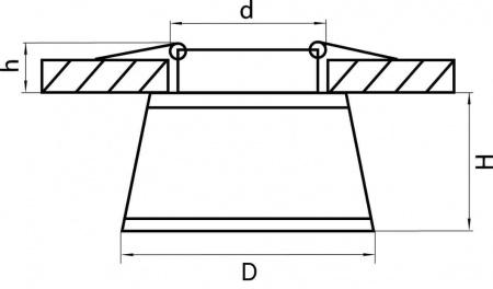 Встраиваемый светильник Lightstar Maturo 072152