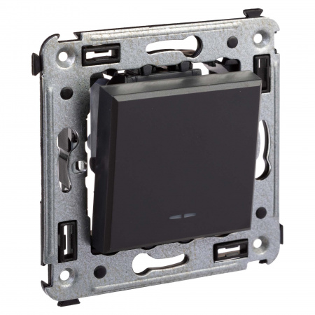 DKC Avanti Черный матовый Инвертор одноклавишный