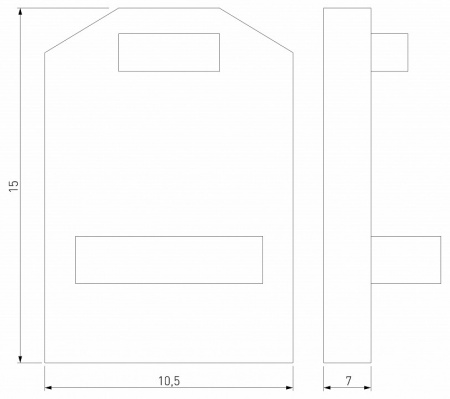 Mini Magnetic Заглушки для шинопровода (2шт) 85174/00 Elektrostandard Mini Magnetic a065634