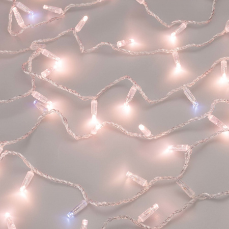 Arlight Светодиодная гирлянда ARD-STRING-CLASSIC-10000-CLEAR-100LED-FLASH Rose Gold (230V, 7W) (Ardecoled, IP65)