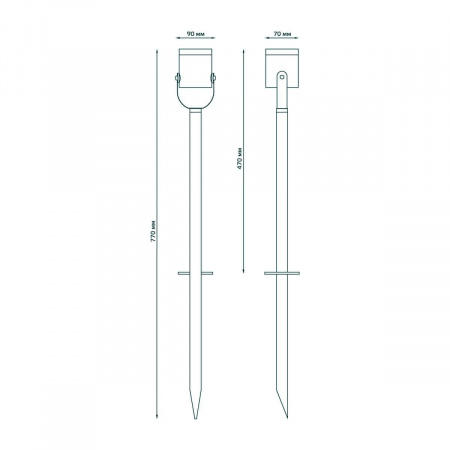 Ландшафтный светильник Gauss Sonata GD155