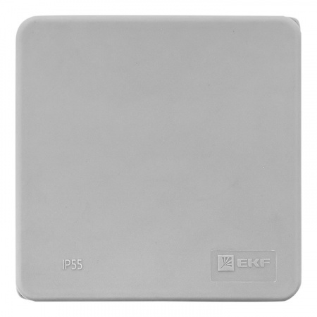 EKF PROxima Коробка распаячная КМР-030-035 пылевлагозащищенная без мембранных вводов (80х80х50)