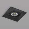 DK3021-BK Встраиваемый светильник, IP 20, 10 Вт, GU5.3, LED, черный, пластик
