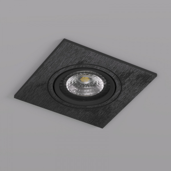 DK3021-BK Встраиваемый светильник, IP 20, 10 Вт, GU5.3, LED, черный, пластик