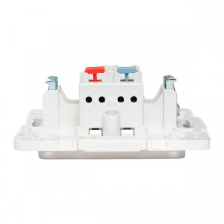 EKF Стокгольм Механизм кнопки нажимной 10А белый