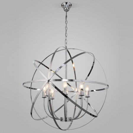 Подвесная люстра 60139/8 хром Eurosvet Santi