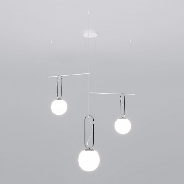 Подвесной светильник 70143/3 белый Eurosvet Riche