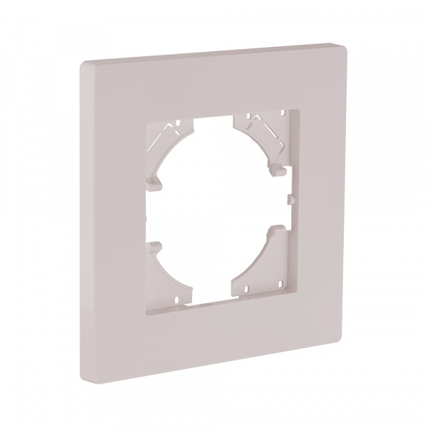 Рамка 1-постовая, кашемир матовый Kollinger Aspekt AT1CM