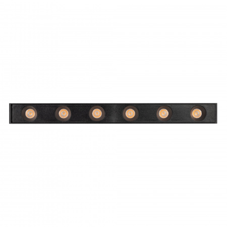 Arlight Светильник MAG-DOTS-25-L200-6W Warm3000 (BK, 30 deg, 24V, DALI) (IP20 Металл, 3 года)