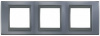 Schneider Electric Unica Top Грэй Графит Рамка 3-ая