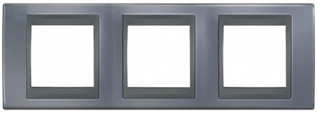 Schneider Electric Unica Top Грэй Графит Рамка 3-ая