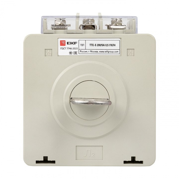EKF PROxima Трансформатор тока ТТЕ-A-200/5А с клеммой напряжения класс точности 0,5