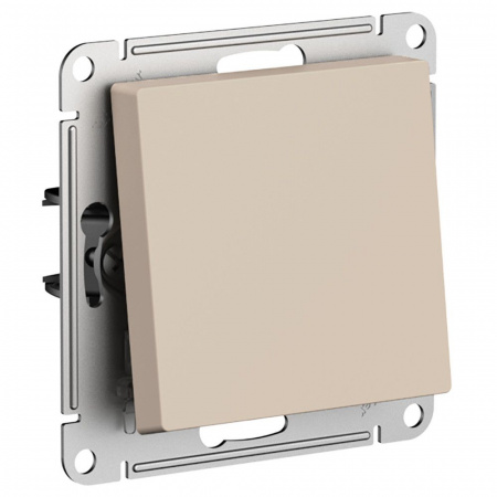 SE AtlasDesign Песочный Выключатель 1-клавишный,сх.1, 10АХ, механизм