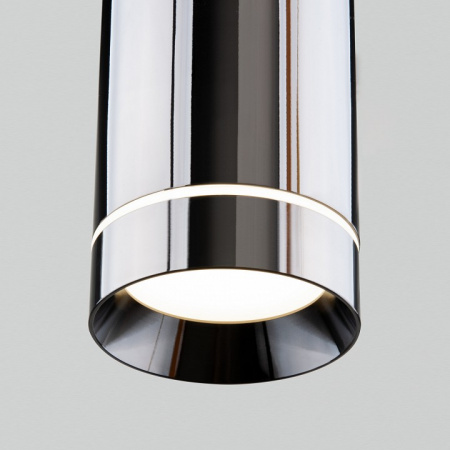 Подвесной светодиодный светильник DLR023 12W 4200K Черный жемчуг Elektrostandard Topper a053058