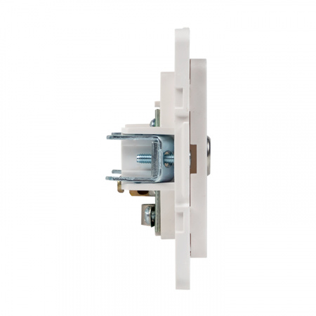 EKF PROxima Стокгольм Белый Розетка TV, 75Ом, 5-862МГц