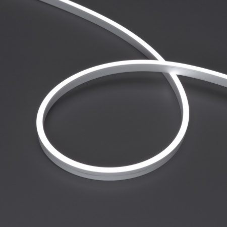 Arlight Лента герметичная MOONLIGHT-SIDE-A120-06x12mm 24V White6000 (9.6 W/m, IP65, 5m, wire x2) (Силикон)