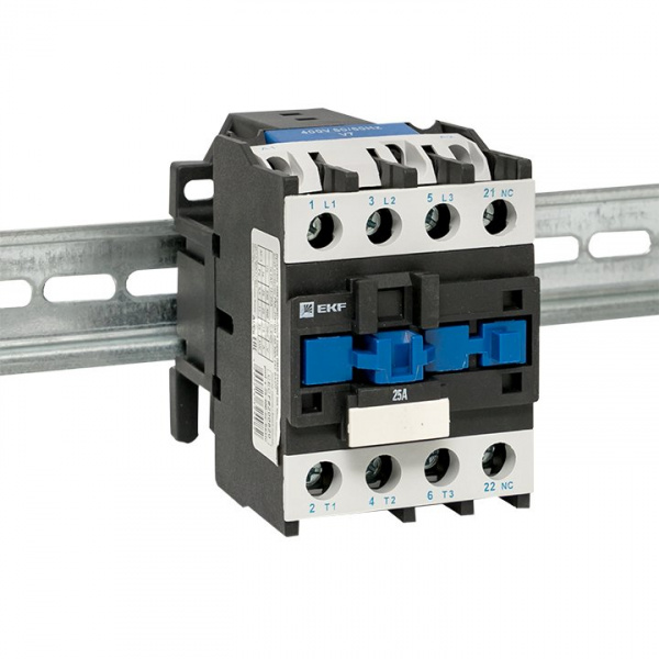EKF Basic Пускатель электромагнитный серии ПМЛ-2161ДМ 25А 400В  Basic