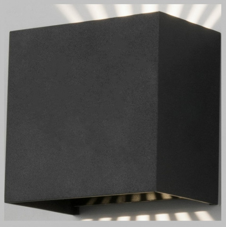 Светильник садово-парковый со светодиодами Sole 35149/D черный Elektrostandard Sole a058892