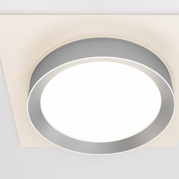 Встраиваемый светильник Downlight DL086-GX53-SQ-WS Maytoni Hoop
