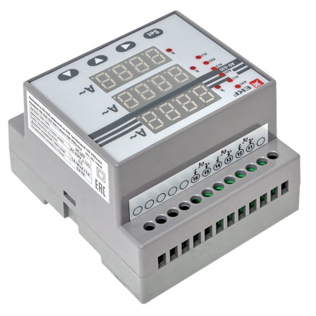 EKF PROxima Амперметр AD-G33 цифровой на DIN трехфазный