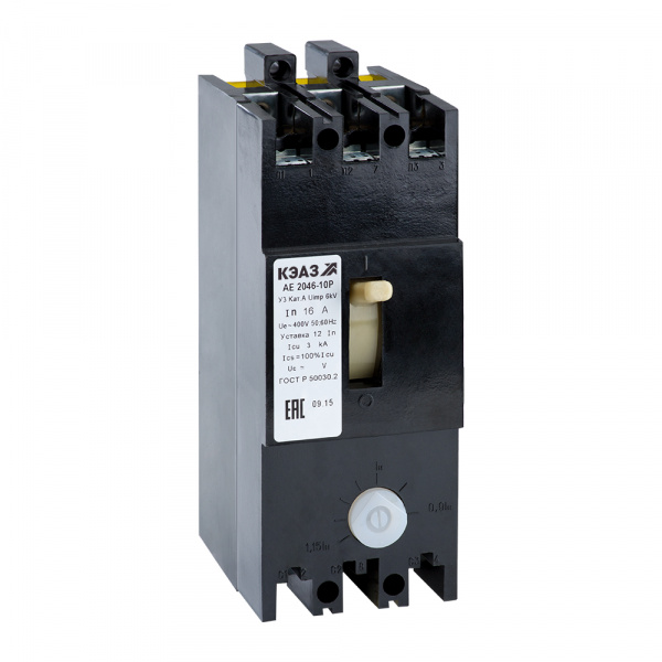 КЭАЗ Выключатель автоматический АЕ2046-10Р-40А-12Iн-400AC-У3