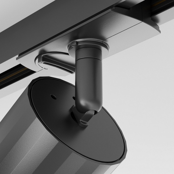 Трековый светильник Single phase track system UNITY TR087-1-GU10-B Maytoni Lipari