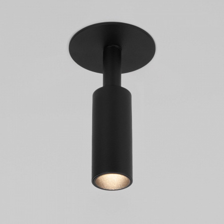 Diffe светильник встраиваемый черный 8W 4200K (25039/LED 25039/LED Elektrostandard Diffe a058218