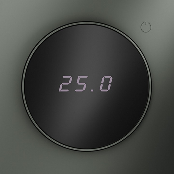 Терморегулятор электронный VOLTUM S70 с индикацией и датчиком, для теплого пола, (титан)