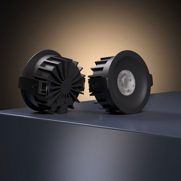 Светильник встраиваемый светодиодный Combi 15W 4000K черный 25068/LED Elektrostandard Combi a069006 Светильник встраиваемый светодиодный Combi 15W 4000K черный 25068/LED Elektrostandard Combi a069006