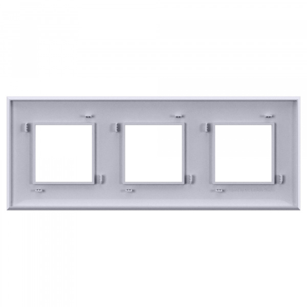 DKC Avanti Закаленная сталь Рамка 6 модулей