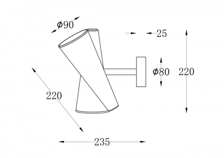 Бра Maytoni Giro MOD095WL-02W